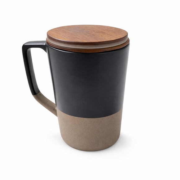Elegant Black and Tan Mug - Picture 3 of 3